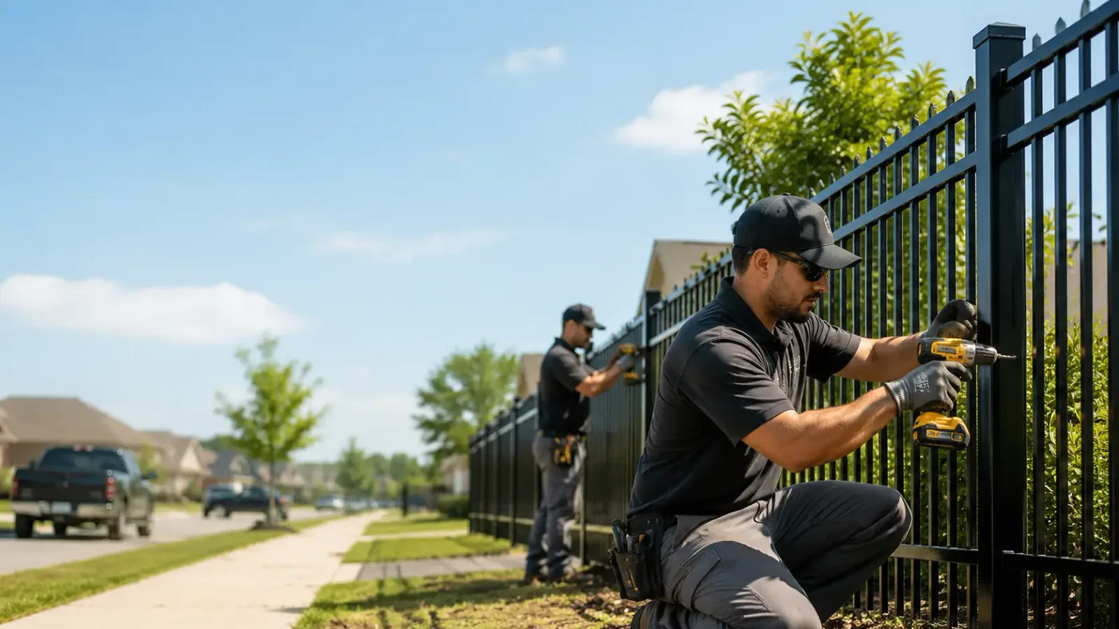 Metal Fence Installation in Warba, MN